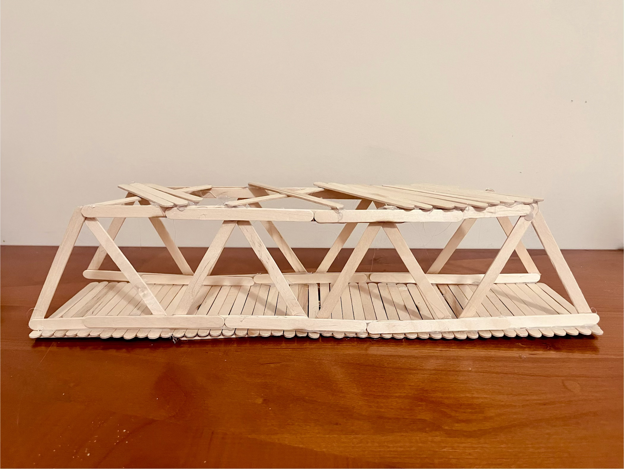 Popsicle Stick Bridge